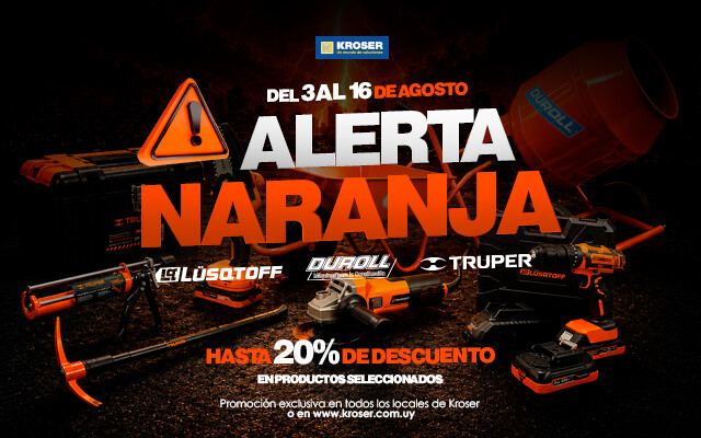 ALERTA NARANJA POP UP