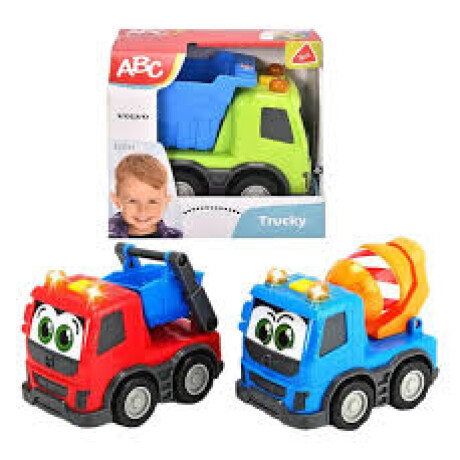 Camion De Construccion Luces Sonidos Varios Colores Abc 13cm Camion De Construccion Luces Sonidos Varios Colores Abc 13cm