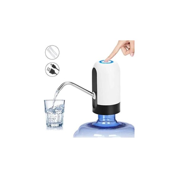 BOMBA ELECTRICA PARA BIDON ECOLIFE BLANCO