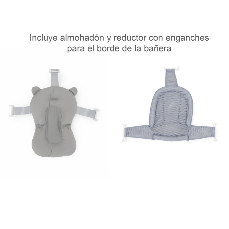 Bañera Plegable con almohadon y reductor GRIS Bebesit Bañera Plegable con almohadon y reductor GRIS Bebesit