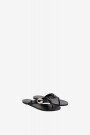 SANDALIAS C LOGO Negro