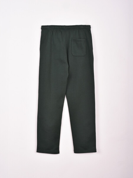 PANTALÓN FELPA RECTO VERDE