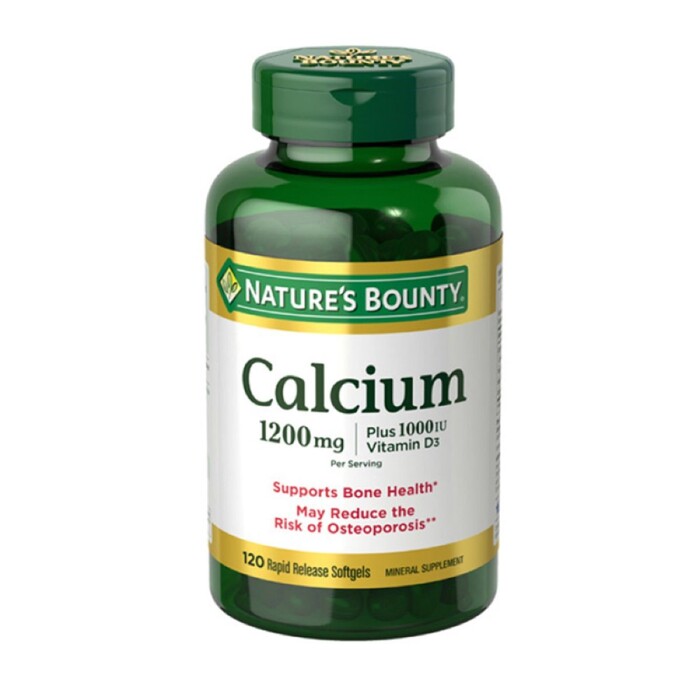 NATURES BOUNTY CALCIUM 1200 MG C/ VIT D única
