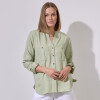 Blusa Bolsillos VERDE