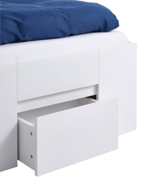 Estructura cama 90x200 LIMFJORDEN 3 cajones blanco Estructura cama 90x200 LIMFJORDEN 3 cajones blanco