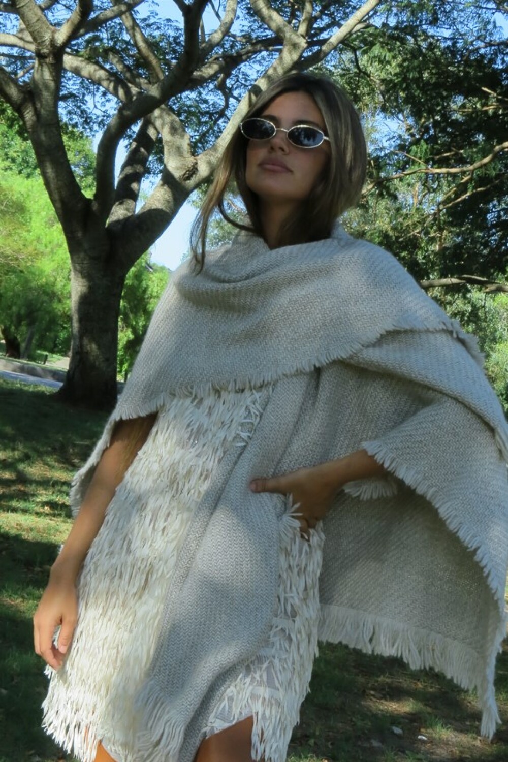Merino Chall Grey