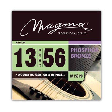 Encordado Guitarra Acustica Magma Phosph Broze .013 GA150PB Unica