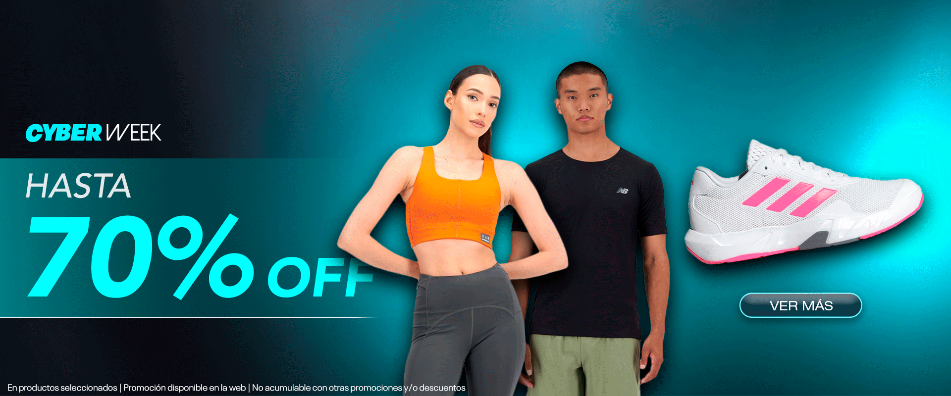 hasta 70%off CYBER