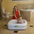 Bañera Bebé Bestway Mini Piscina Inflable Cuadrada Pileta Variante Color Blanco