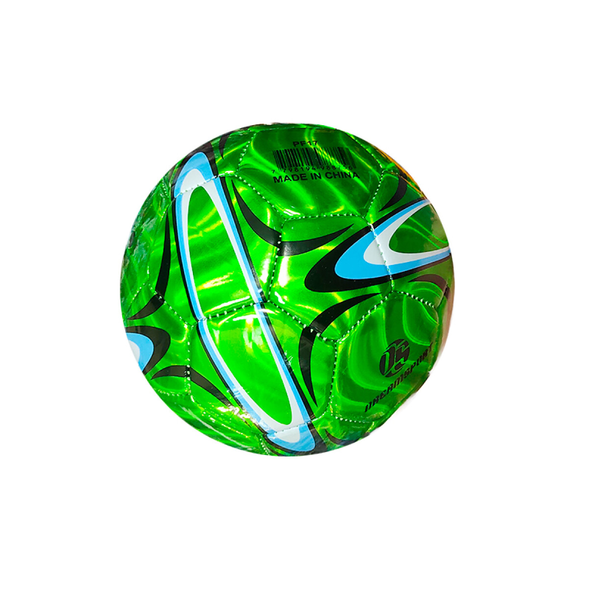 Pelota De Futbol Brillante Chica - Verde 