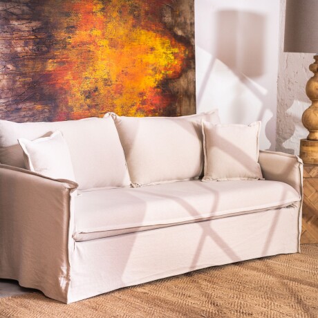 Sillón Renzo 3 Cuerpos Beige U