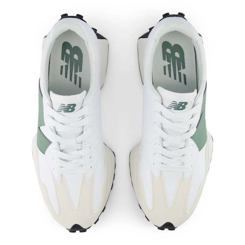 Championes New Balance LifeStyle de Mujer - U327SKC Blanco-verde