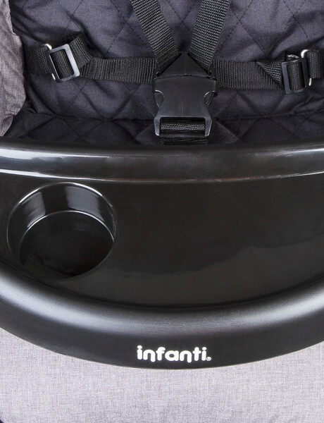 Coche de bebé + silla para auto Infanti Pompeya Travel System New Gris