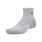 UA Perf Tech Nvlty 3pk Qtr-WHT GRY-035