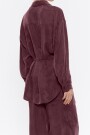 CAMISA FLUIDA CINTURÓN Bordo