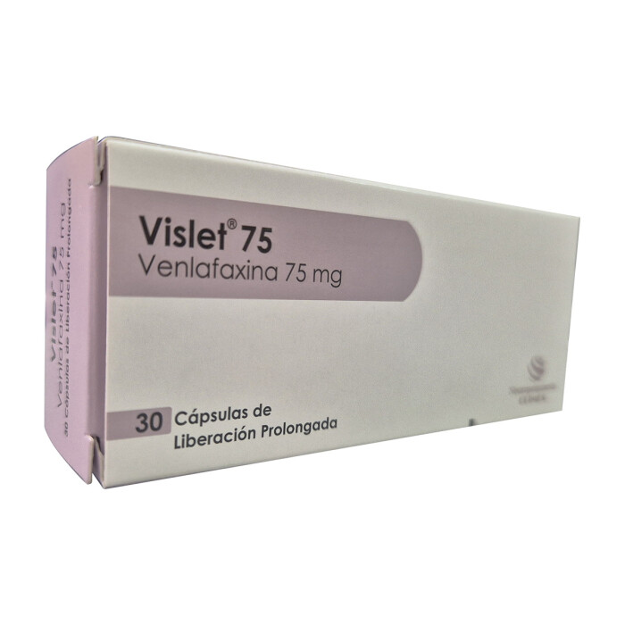 VISLET 75 MG CJ X 30 COMP. LIB. PROLONG. única