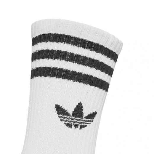 Medias Adidas 3S Crew S 3 pack - Blanco Medias Adidas 3S Crew S 3 pack - Blanco