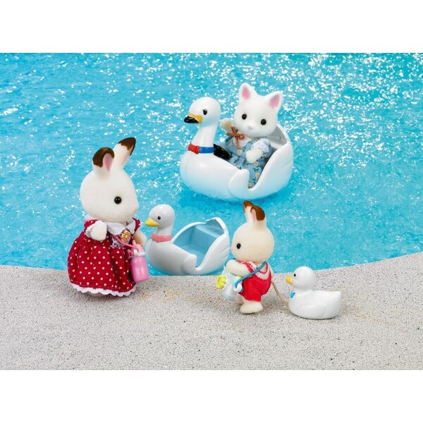 Sylvanian Families Casa Secreta En Isla Barco Cisne Juguete Sylvanian Families Casa Secreta En Isla Barco Cisne Juguete