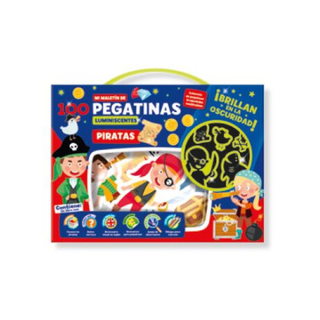 Valija Imagiland 100 Stickers Piratas