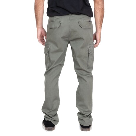 Pantalón Cargo Maui and Sons - Chino Fit - Verde Oliva Pantalón Cargo Maui and Sons - Chino Fit - Verde Oliva
