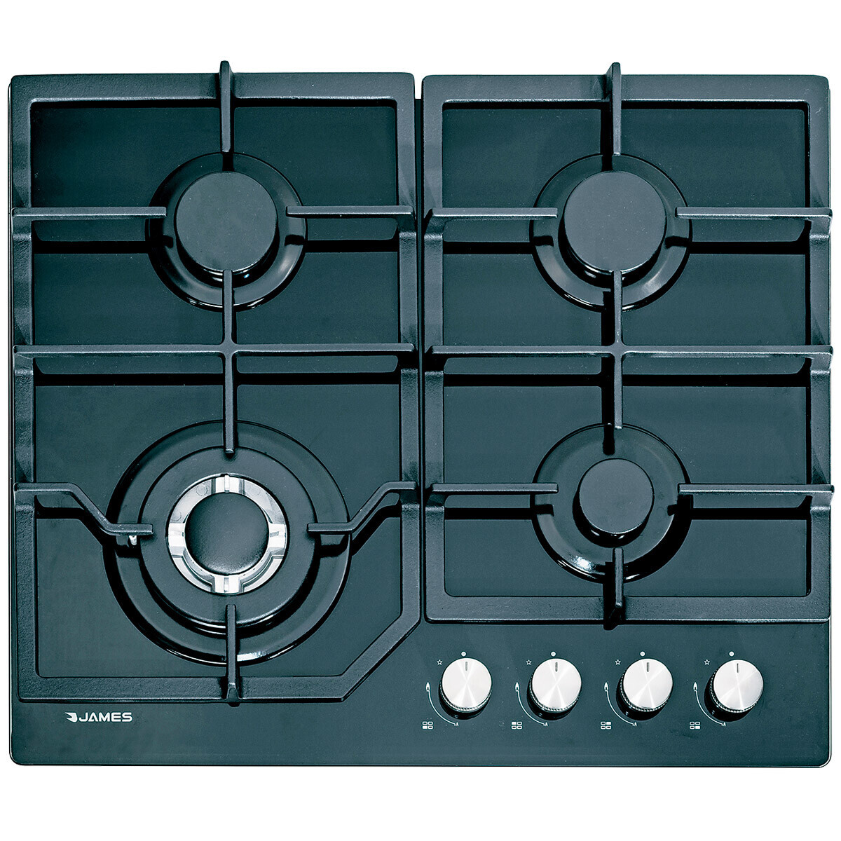 ANAFE JAMES 4H AG VNT VIDRIO NEGRO 42041 