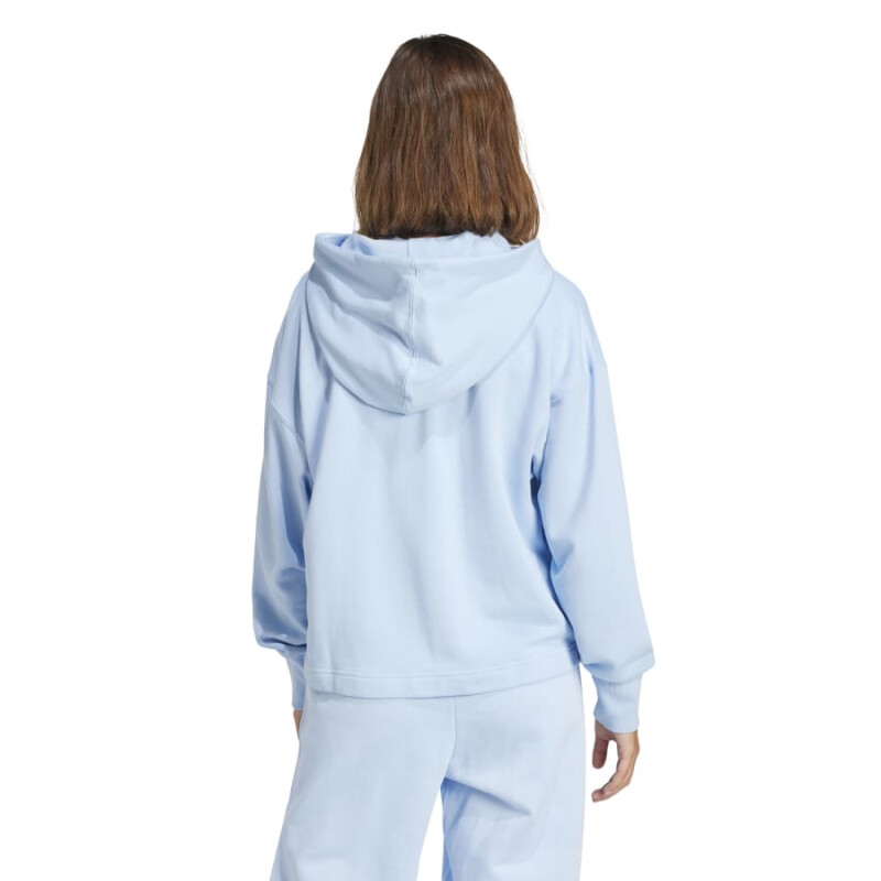 Buzo Adidas French Terry de Mujer - JJ1256 Azul