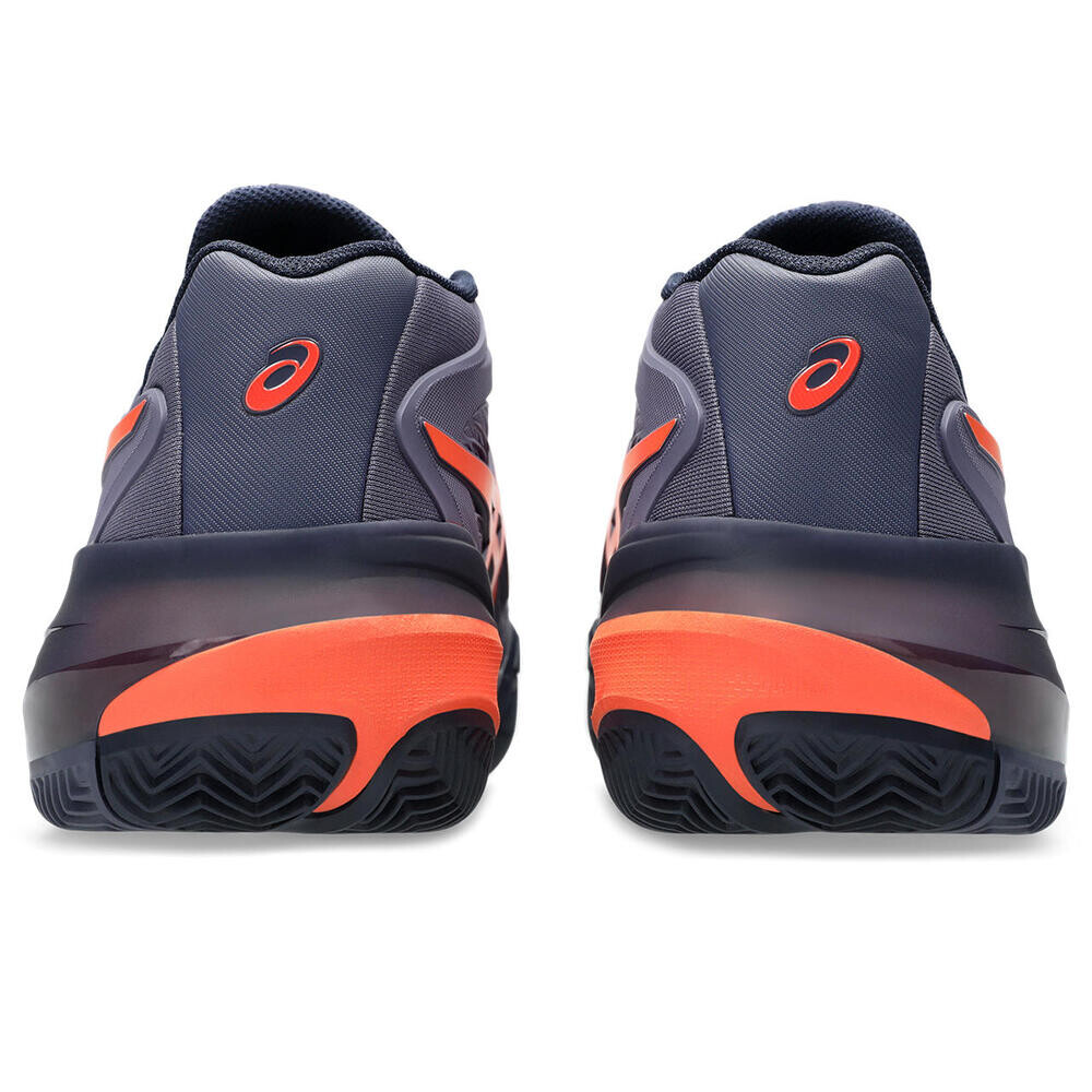 GEL Resolution X Clay - Hombre Greyish Purple/nova Orange