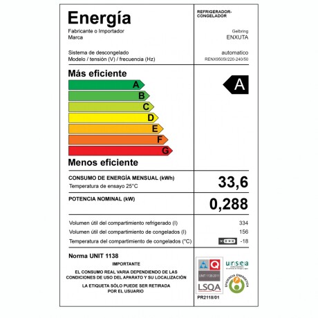 Refrigerador Side By Side Inverter ENXUTA RENX9505I Capacidad 490Lts Refrigerador Side By Side Inverter ENXUTA RENX9505I Capacidad 490Lts