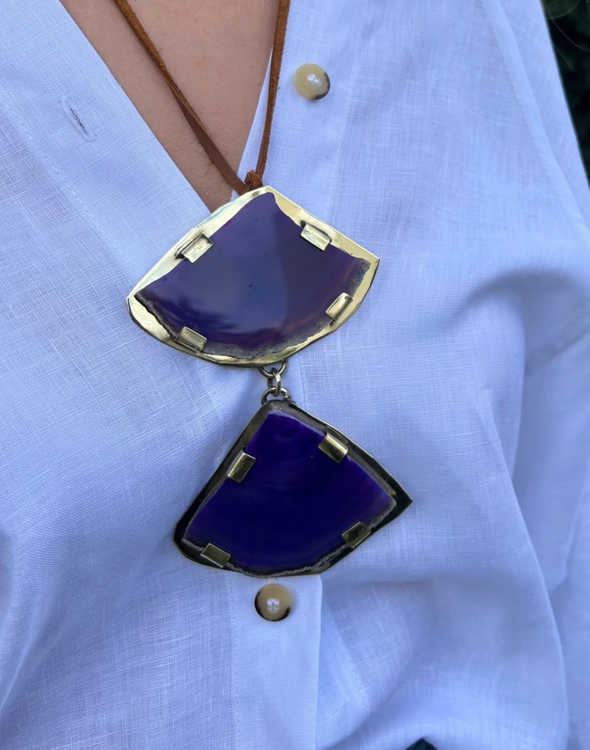 Cracked Necklace