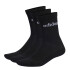 Medias Unisex Adidas x3 Crew Negro