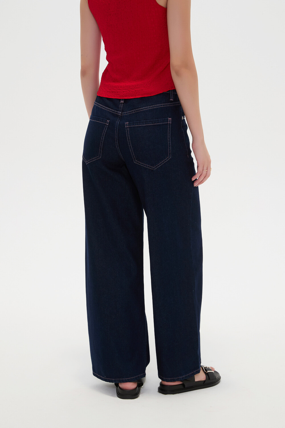 Pantalon Aubrey Azul Indigo