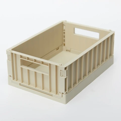 CESTA DE ALMACENAMIENTO PLEGABLE (CREMA/1.8L) CESTA DE ALMACENAMIENTO PLEGABLE (CREMA/1.8L)