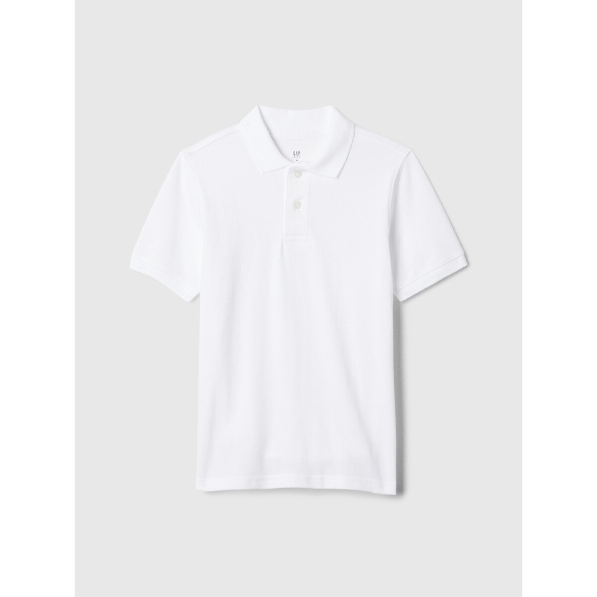 V-BTS SS PIQUE POLO - OPTIC WHITE 1 