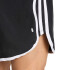 Short de Hombre Adidas Run Ess M20 M Negro - Blanco