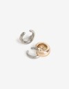 Aros Sets Metal Set Cuffs - Combinacion Bicolor
