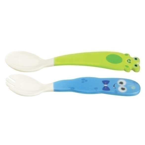 Juego de cubiertos para niño, modelo MONSTERKIDS, 2 piezas -TRAMONTINA TR5155