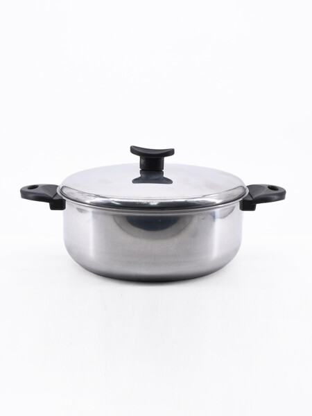 OLLA EXTRA CON TAPA INOX PLATEADO