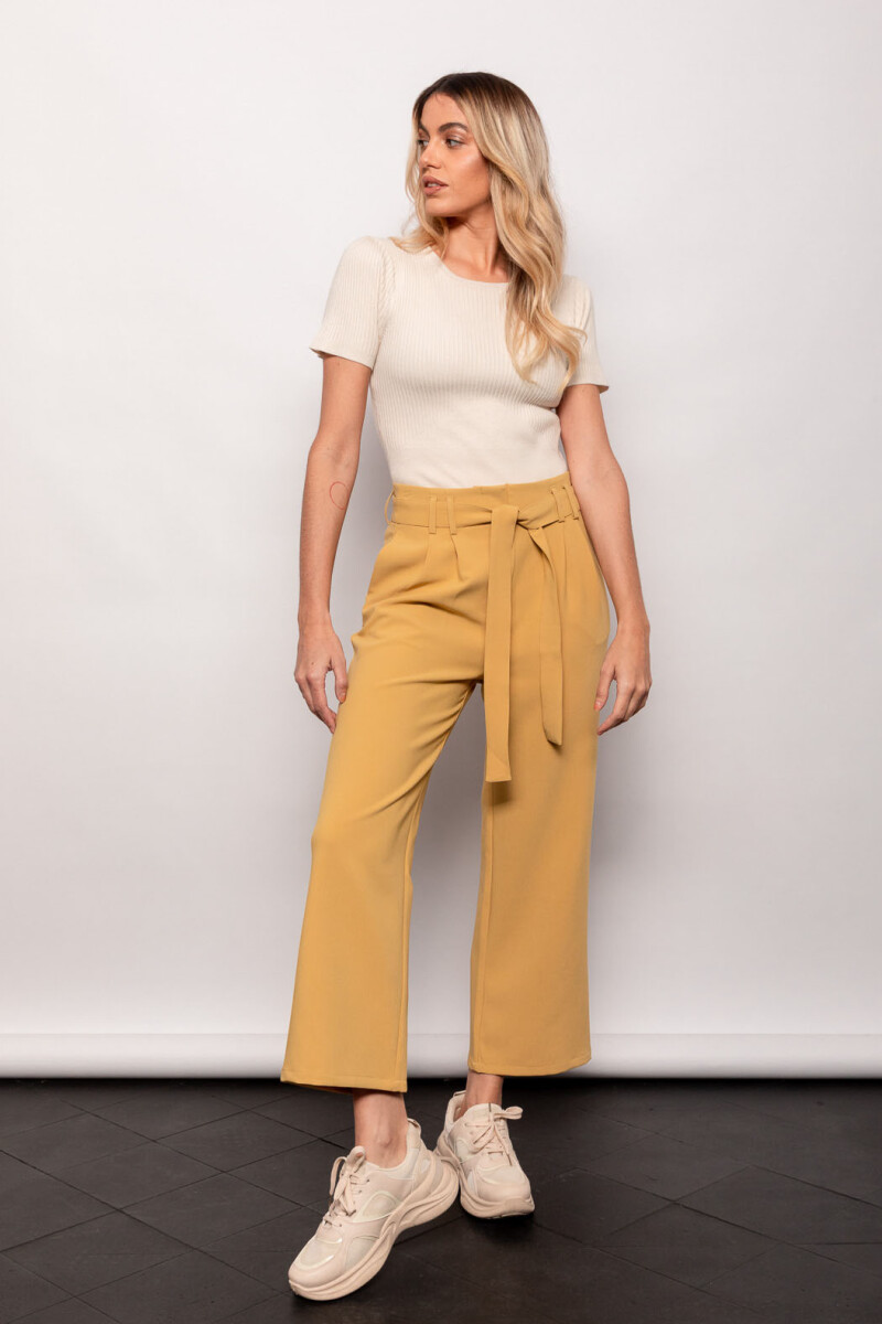 PANTALON ASHBY Amarillo Oliva