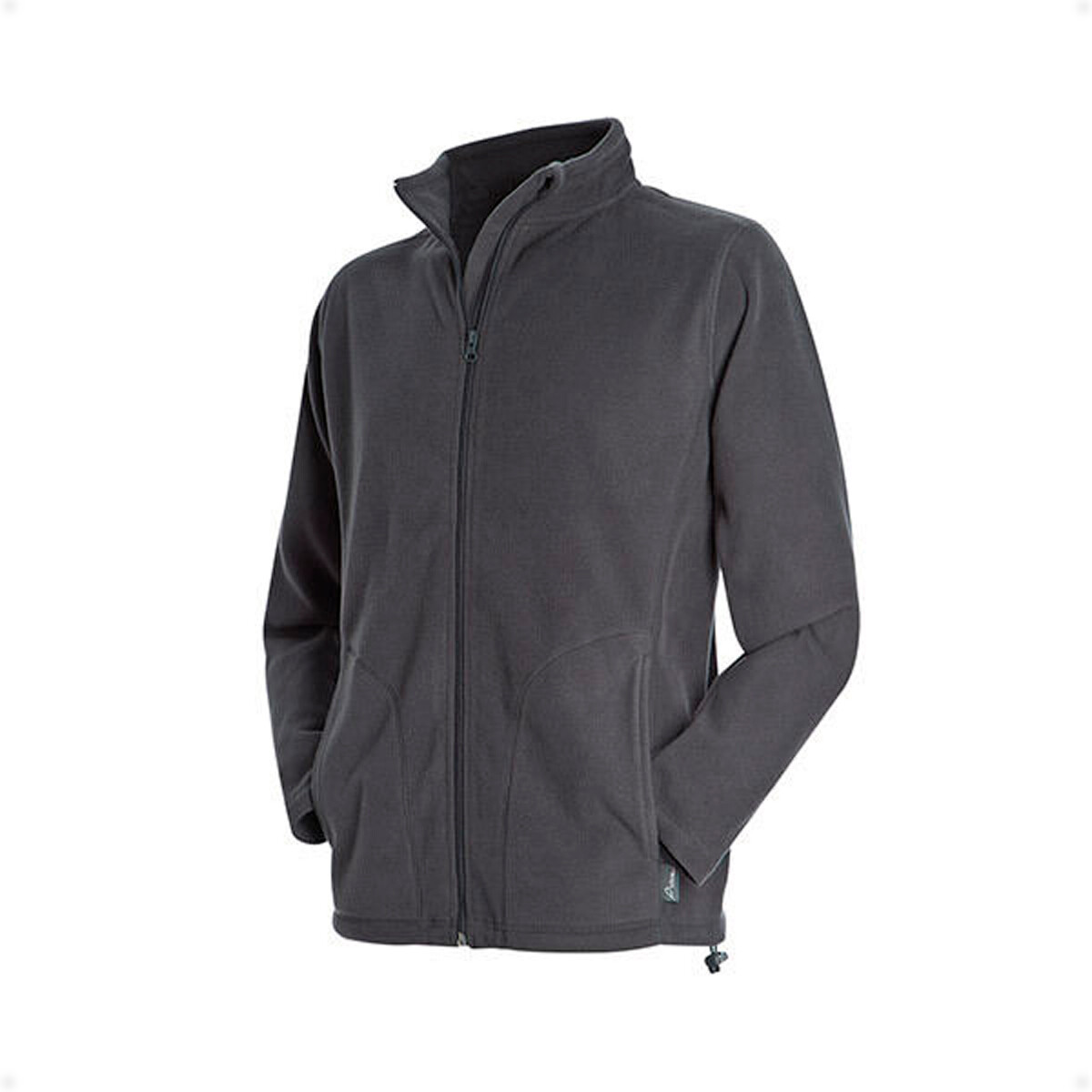 Campera Polar Unisex - Gris 