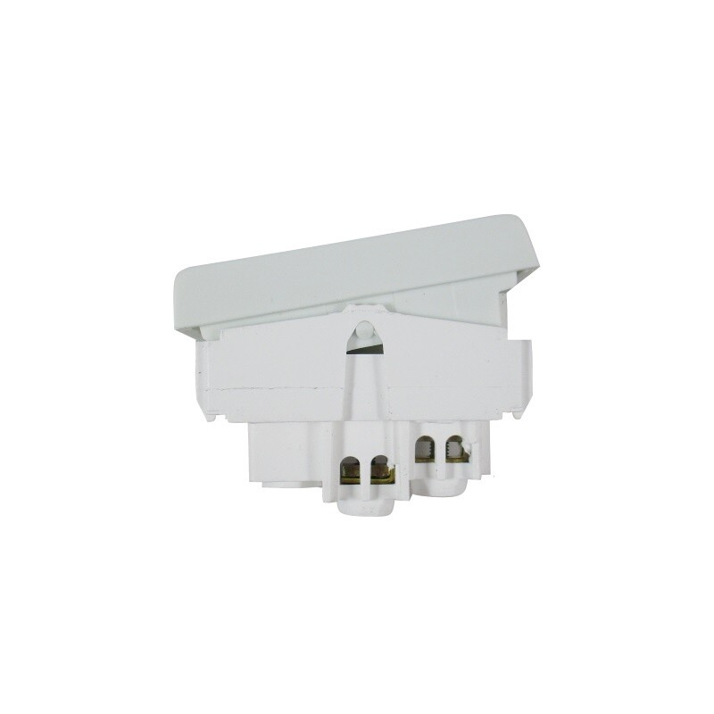 MODULO INTERRUPTOR UNIPOLAR 10A BLANCO PULIDO MODULO INTERRUPTOR UNIPOLAR 10A BLANCO PULIDO