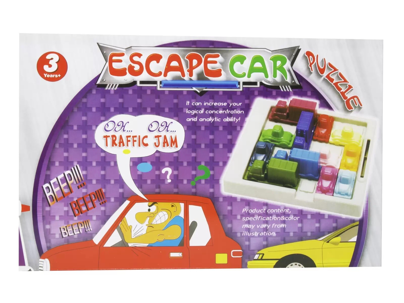 Juego de mesa Atasco de autos 