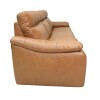 Sillón recliner 3 Cuerpos Rubi - 100% Cuero | Eléctrica Camel