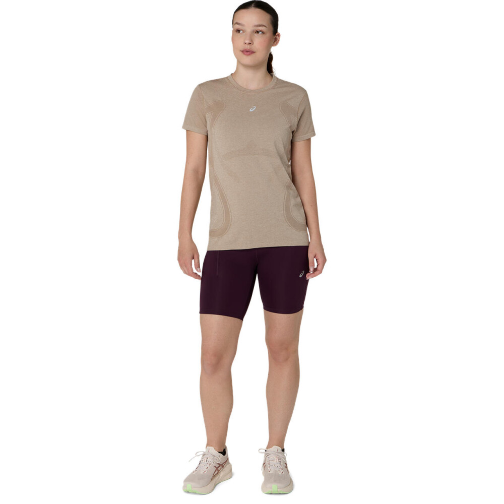Bikers Running Road High Waist 8In Sprinter Mujer Dark Aubergine