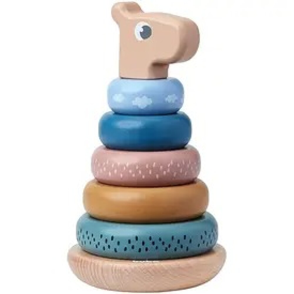 Juego aros apilables BUBA CLOUDY montessori Juego aros apilables BUBA CLOUDY montessori