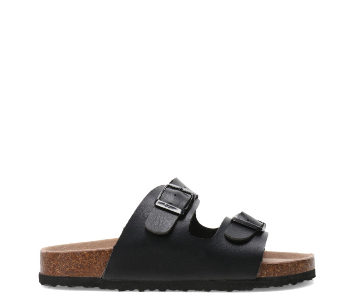 Sandalia RILEY descalza con hebillas Black