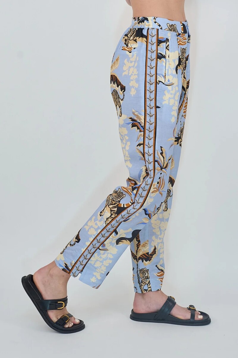 PANT BALI TIGER Celeste