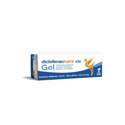 Diclofenac Gel Ion Forte 50 Grs. Diclofenac Gel Ion Forte 50 Grs.