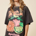 T-SHIRT RIOJA RUSTY Gris Oscuro