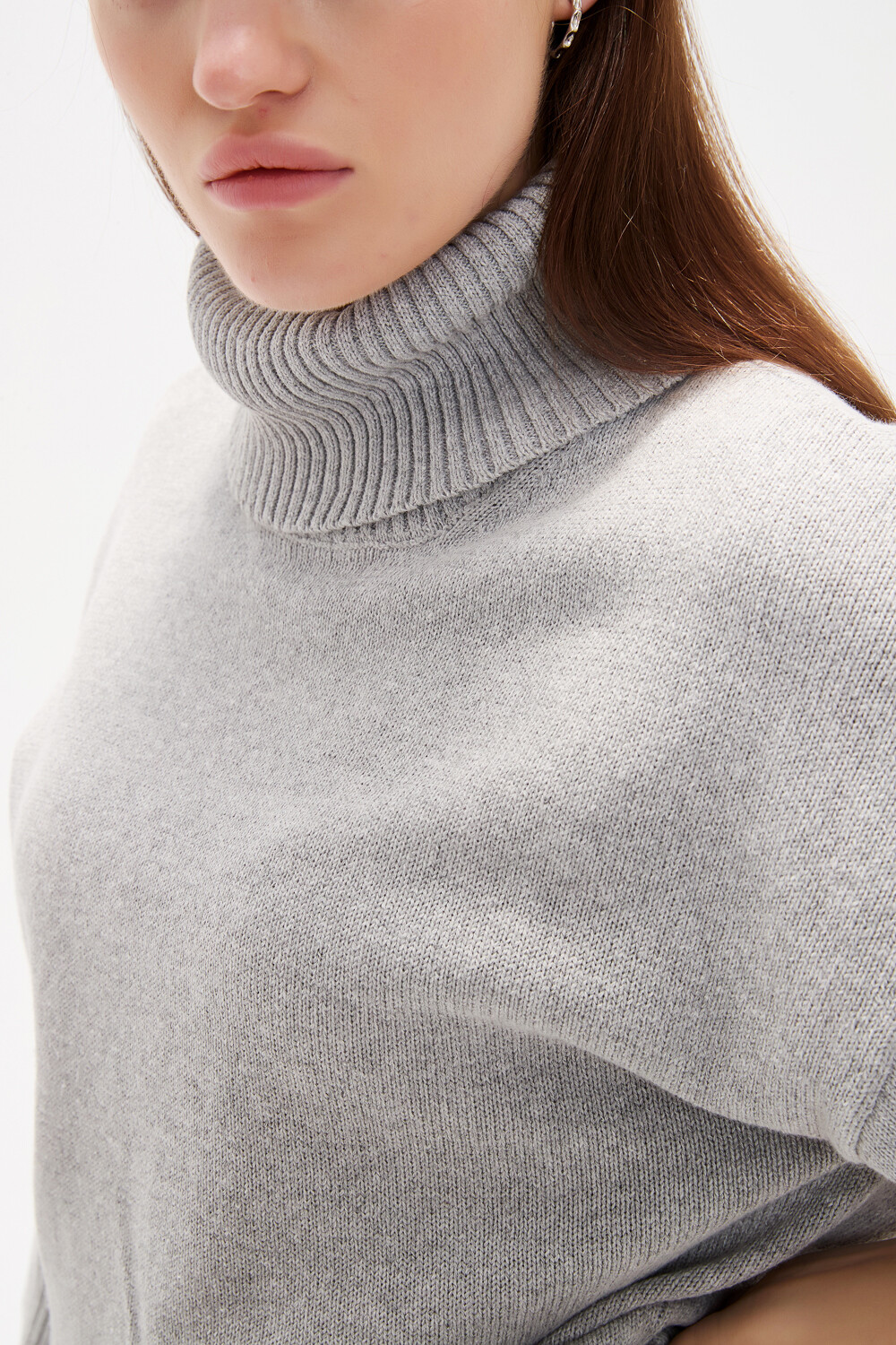 Polera Thernal Gris Melange Medio