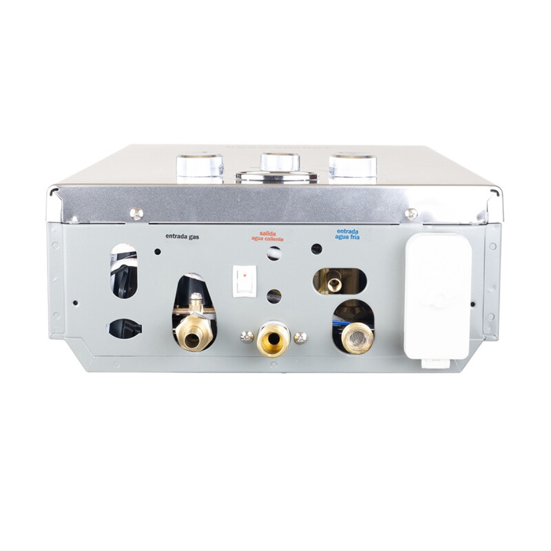 Calentador A Gas Uruenergy 6lt/min Tiro Natural La Tentación Color Inox Calentador A Gas Uruenergy 6lt/min Tiro Natural La Tentación Color Inox